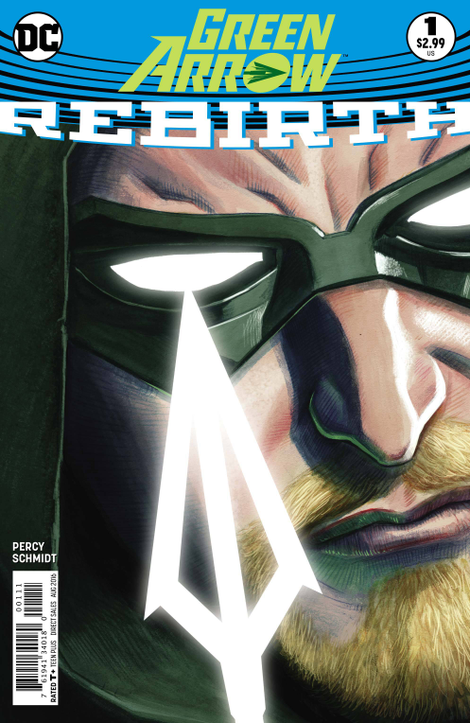 Green Arrow: Rebirth cover by Juan Ferreyra